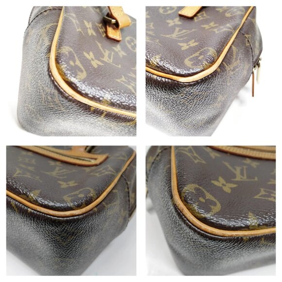 Authentic Louis Vuitton Cite MM Brown Monogram Shoulder Bag mn715-111825 - Picture 6 of 16